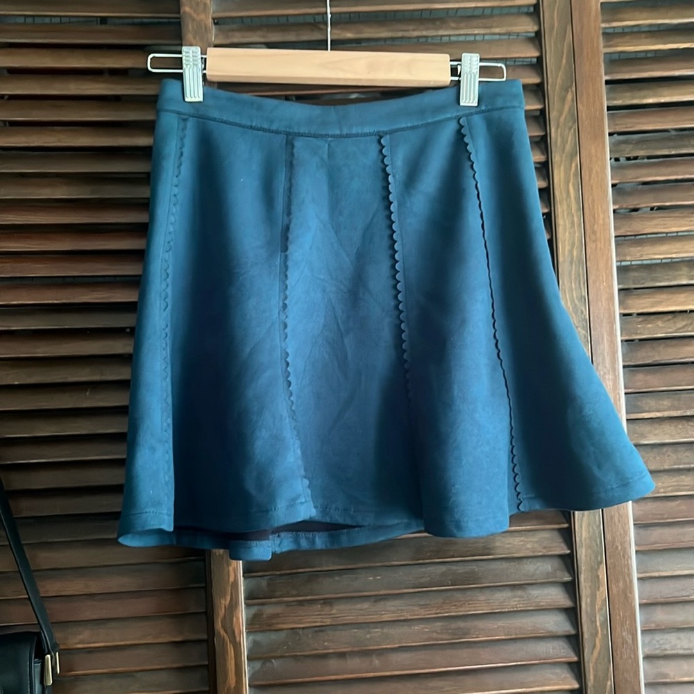 Blue skirt size medium from Francesca’s (brand mi Ami)